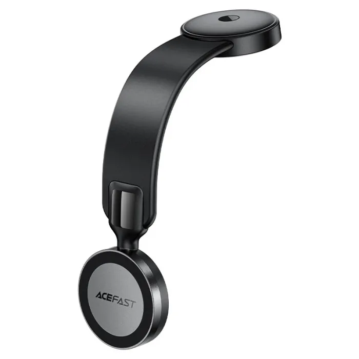Стойка за телефон за кола, Acefast D37, Car phone holder, Magnetic Charging, 360 degree, Black