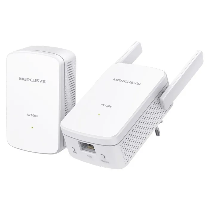 Адаптер за мрежа Mercusys MP510 KIT, AV1000, 1x GbE порт, WiFi, комплект