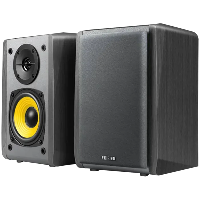 Активни тонколони Edifier R1010BT Black, 24W RMS, Bluetooth 5.1, 4″ говорители, Dual RCA