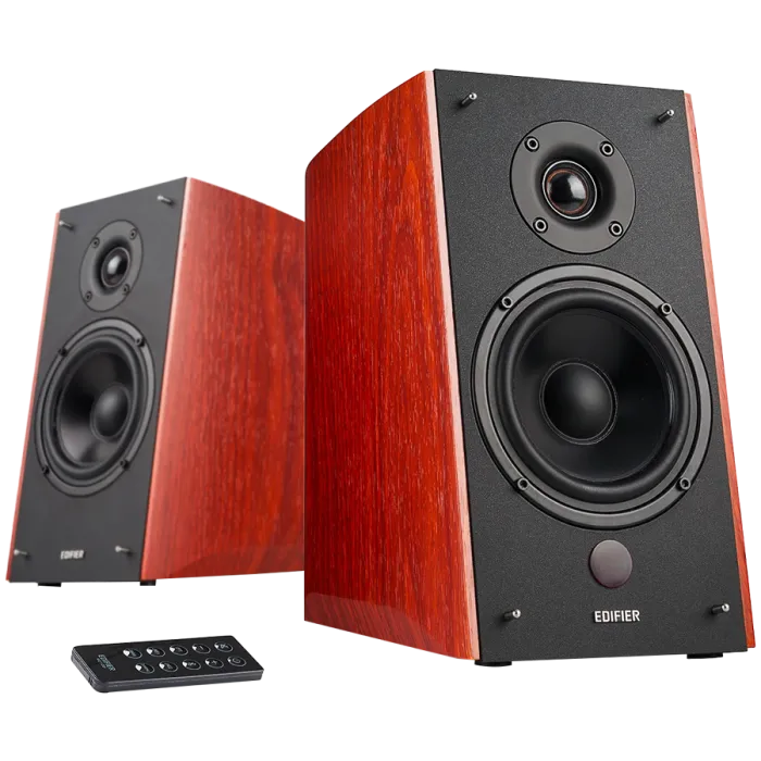 Активни тонколони Edifier R2000DB Brown, 120W RMS, Bluetooth, Optical, 5″ говорители
