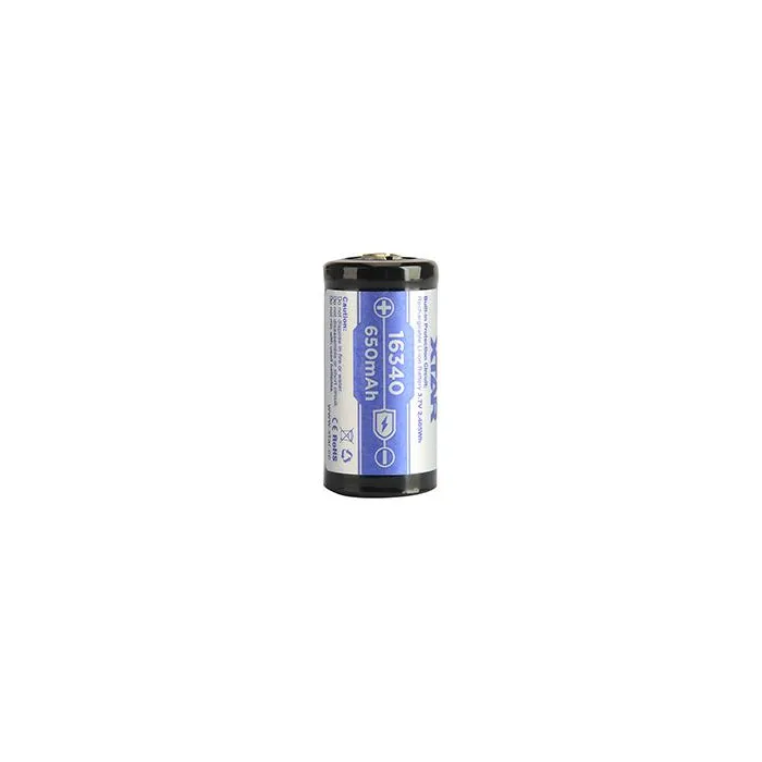 Акумулаторна батерия CR-123 LiIon  3,7V 16340 650mAh XTAR