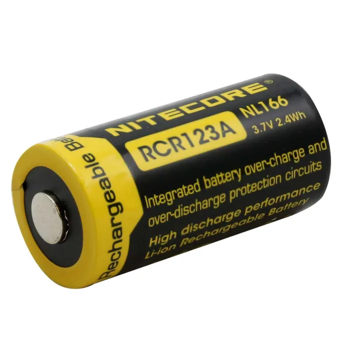 Акумулаторна батерия CR-123 LiIon  3V 16340 650mAh NITECORE