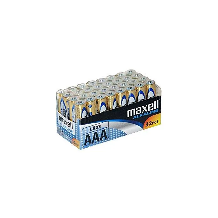 Алкални батерии MAXELL LR03 1,5V AAA 32 бр. pack