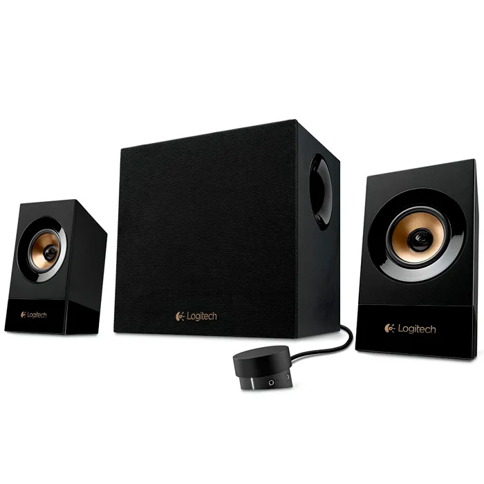 Аудио система Logitech Z533, 2.1, 60 Watt Total, Черен цвят, 980-001054