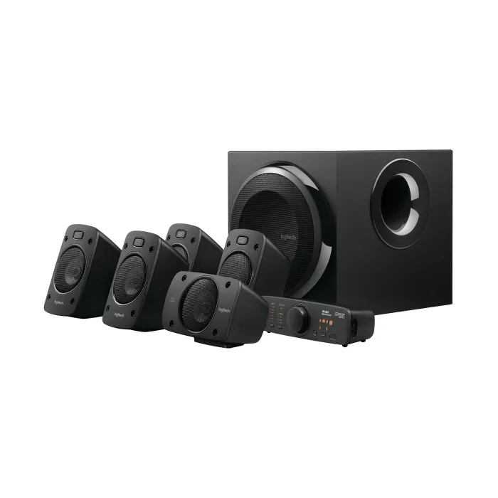 Аудио система Logitech Z906, 5.1, 500 Watt Total, Черен цвят