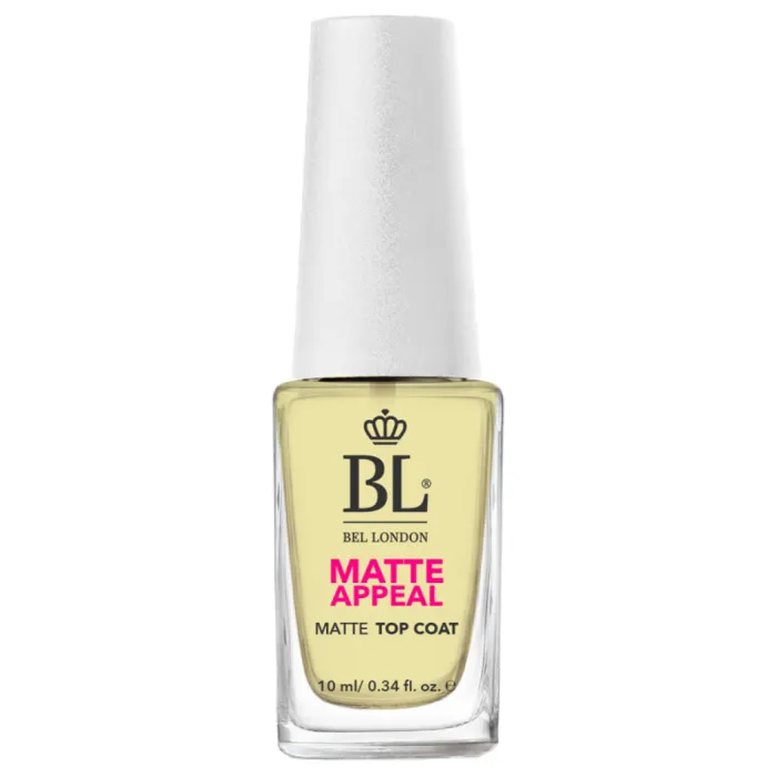 BEL London Matte Appeal Matte Top Coat Матиращ топ лак 10 мл