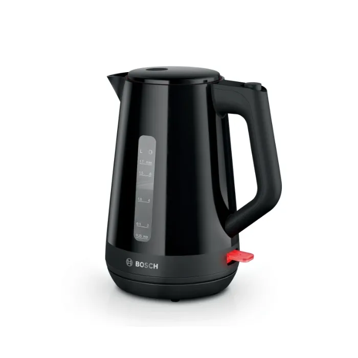 Електрическа кана, Bosch TWK1M123, MyMoment Plastic Kettle, 2400 W, 1.7 l, Cup indicator, Limescale filter, Triple safe