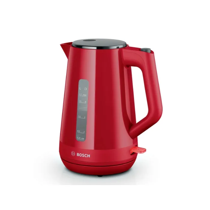 Електрическа кана, Bosch TWK1M124, MyMoment Plastic Kettle, 2400 W, 1.7 l, Cup indicator, Limescale filter, Triple safe