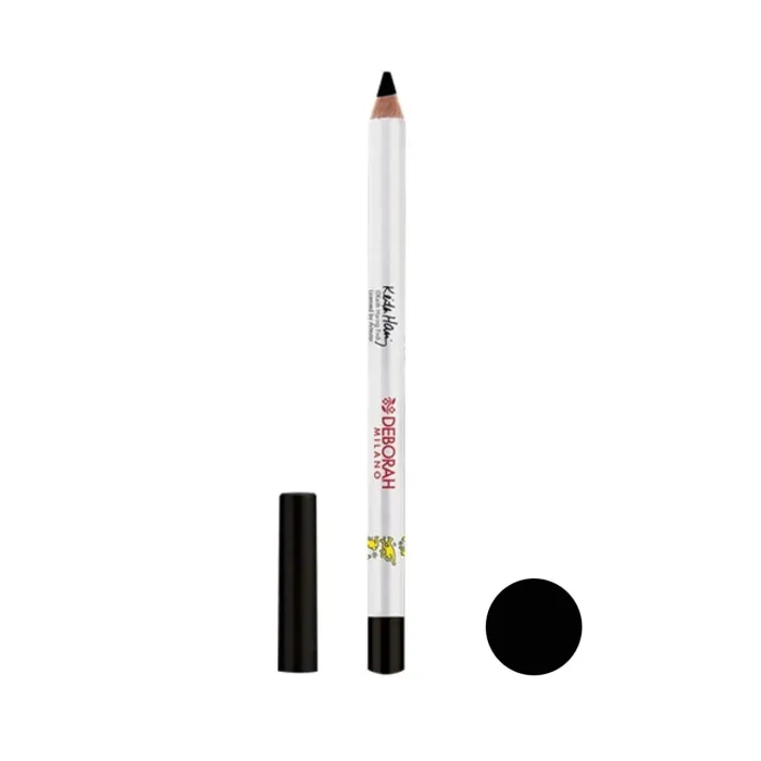 Deborah 24 Ore Keith Haring Очна линия гел молив Black 1.5 гр