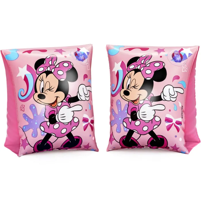 Детски надуваеми ръкавели Bestway Disney Junior Minnie Mouse 91038, 3–6 години, 18–30 kg