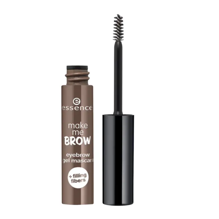 Essence Make Me Brow, дефиниращ гел за вежди, нюанс 02 Browny Brows, 3.8 мл