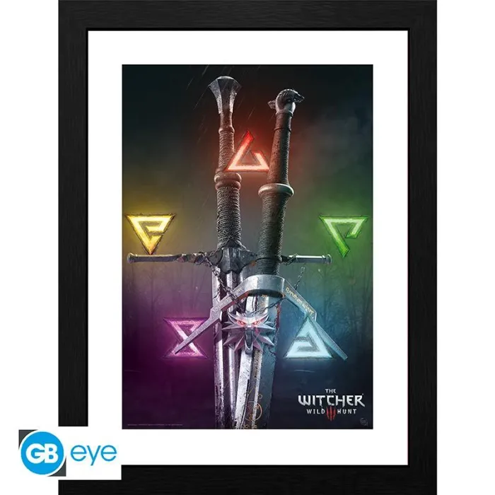 GBEYE THE WITCHER - Framed print