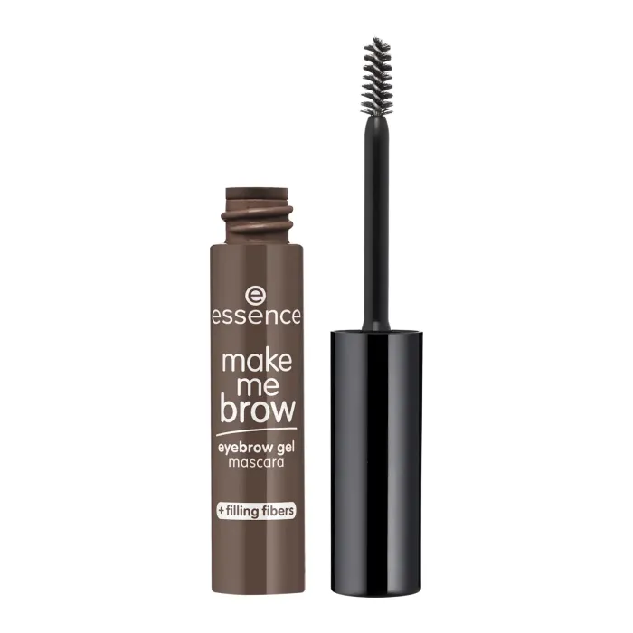 Гел за вежди Essence Make Me Brow, дефиниращ, нюанс 07 Тъмнокафяв, 3,8 мл