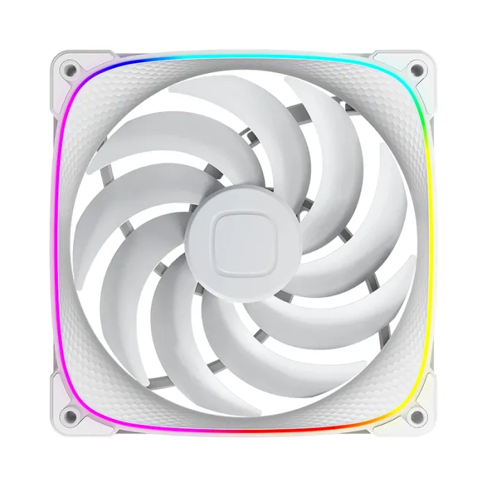 Вентилатор, Geometric Future Squama 2503W-14, 140mm, ARGB, White