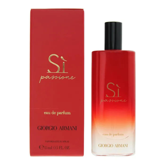 Giorgio Armani Sì Passione, парфюмна вода за жени, 15 мл, миниатюра