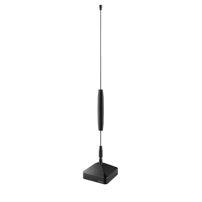Вътрешна антена HAMA DAB , DAB, DVB-T2, FM, пасивна, черна