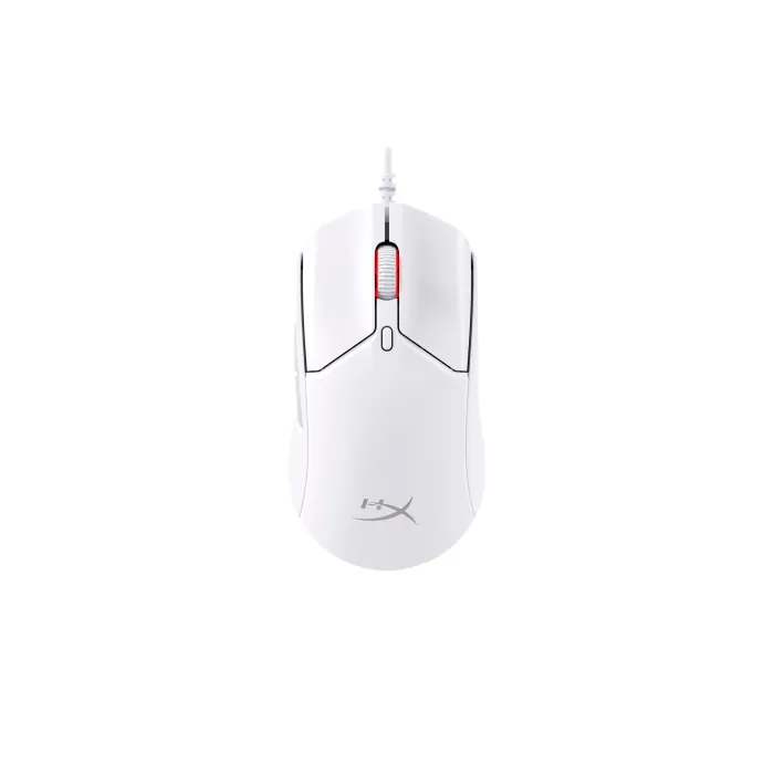 Кабелна геймърска мишка HyperX Pulsefire Haste 2 Wired, черна, до 26000 DPI, polling rate до 8000 Hz, 6 програмируеми бутона, RGB, 53 g