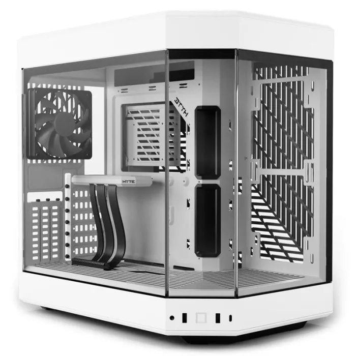 Кутия HYTE Y60 Tempered Glass, Mid-Tower, Черно и Червено