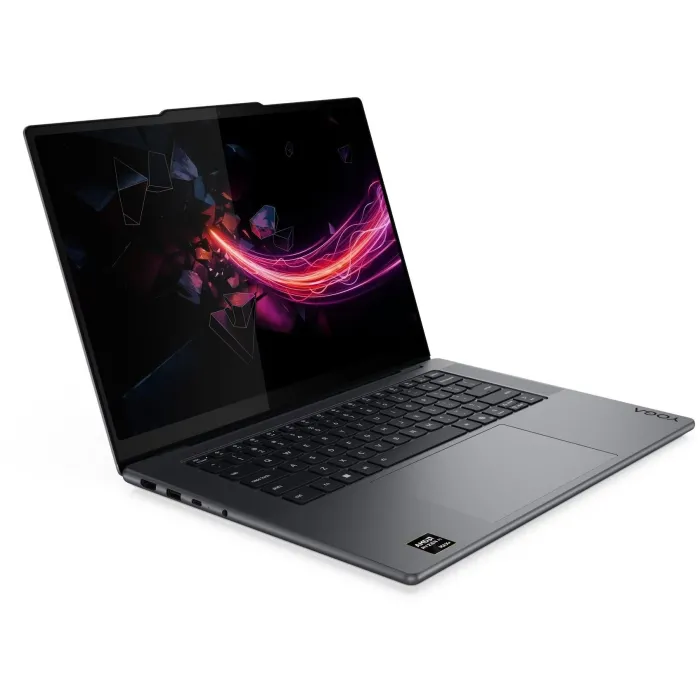 Лаптоп LENOVO Yoga Pro 7, 15.3" WQXGA OLED 165Hz, nVidia N1X 650, 32GB DDR5, 1TB PCIe SSD, Windows 11 Home, Thunder Grey, 3 години гаранция