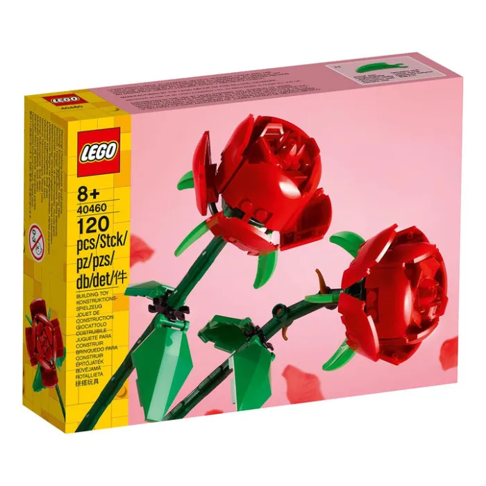 LEGO Roses 40460 комплект за сглобяване, 2 червени рози