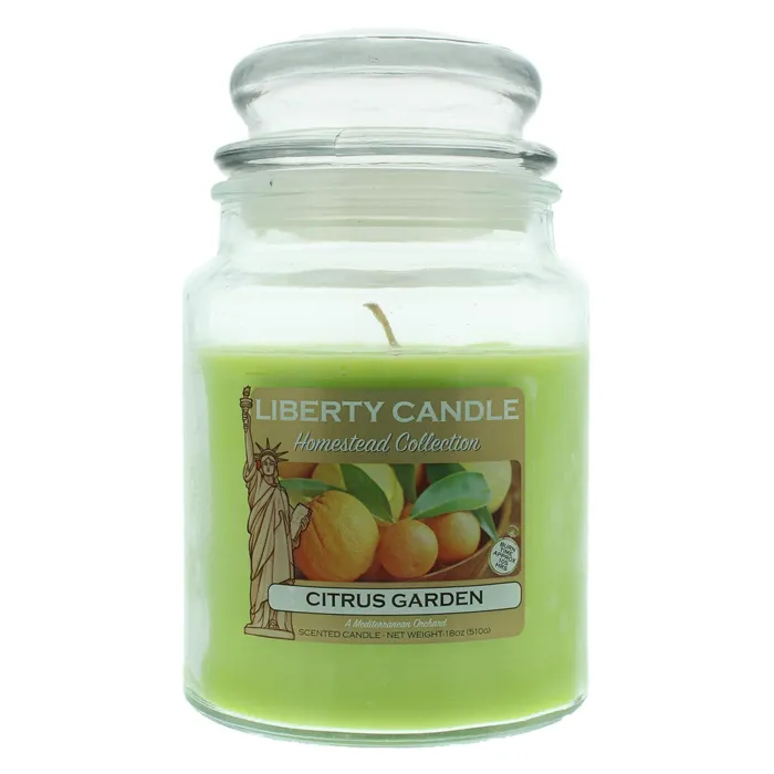 Liberty Candle Homestead Collection Citrus Garden ароматна свещ, 510 гр.