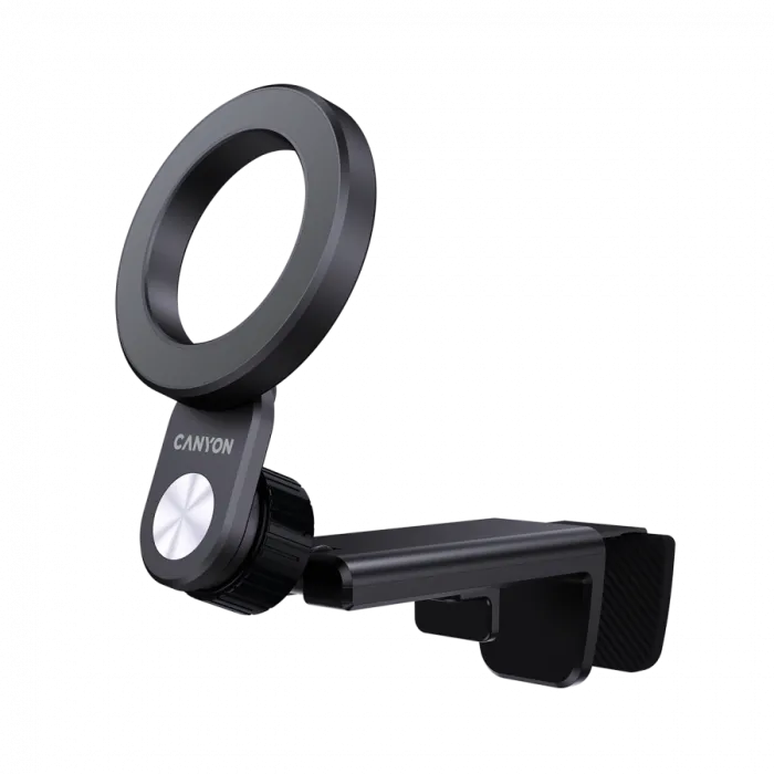 Магнитен държач Canyon OnGrip 11 Black, щипка до 3 cm, MagSafe, 17 x N52 магнита