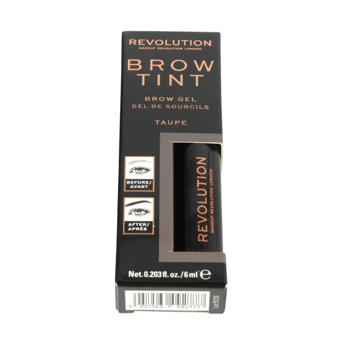 Makeup Revolution Brow Tint Taupe Гел за оформяне на вежди 6 мл
