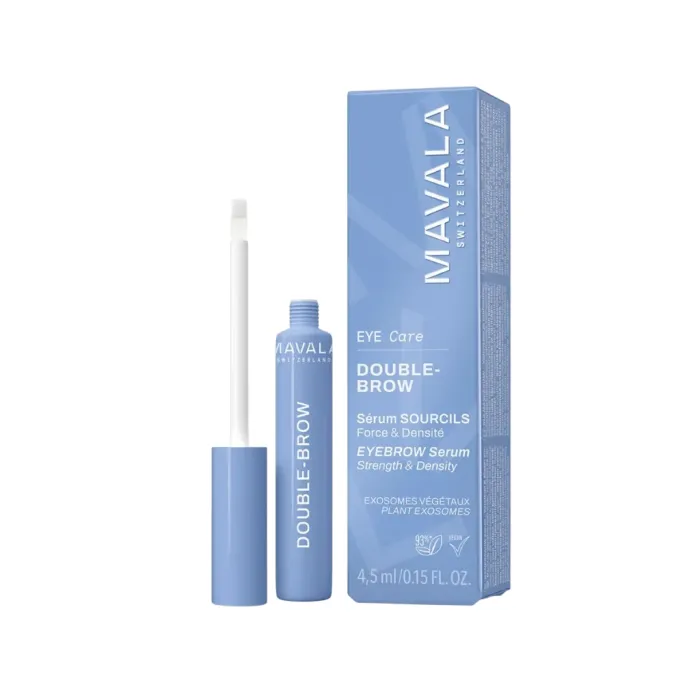 Mavala Double Brow, гел за вежди, кондициониращ и оформящ, 4.5 мл