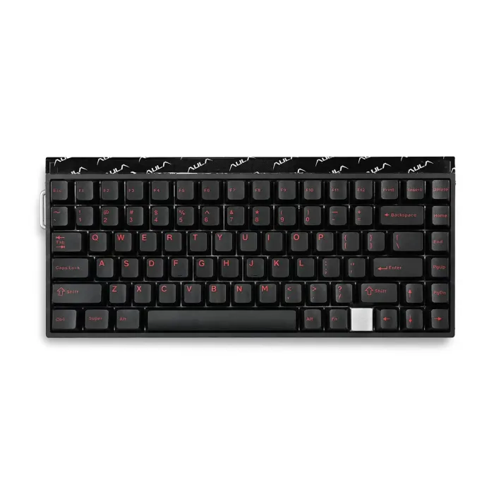 Механична геймърска клавиатура Aula HERO 75 HE, 75%, Stormrise Magnetic линейни суичове, Tri-Mode, Bluetooth и USB, RGB подсветка, PBT клавиши, черна