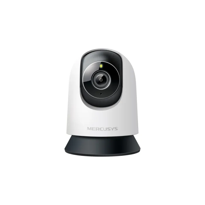 MERCUSYS MC230 – Pan/Tilt Wi-Fi камера 3K 5MP (2880×1620), AI детекция, 13.5× zoom, нощно виждане, microSD до 512GB