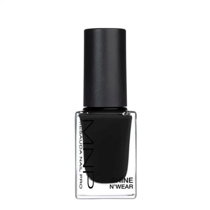 Mesauda Shine N' Wear лак за нокти, нюанс 299 Back To Black, 10 мл