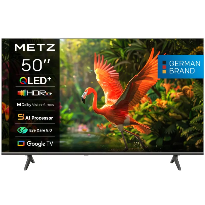 Телевизор METZ 50" 50MQH7500Z UHD 4K QLED  Google TV, Клас E