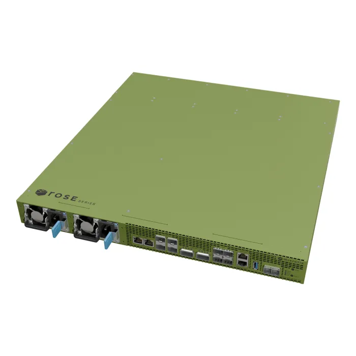Сървър MikroTik RDS2216-2XG-4S+4XS-2XQ, AL73400 16-ядрен 2 GHz, 32 GB ECC DDR4, 20 U.2 PCIe Gen3, 4x 10G SFP+, 4x 25G SFP28, 2x 100G QSFP28, RouterOS v7