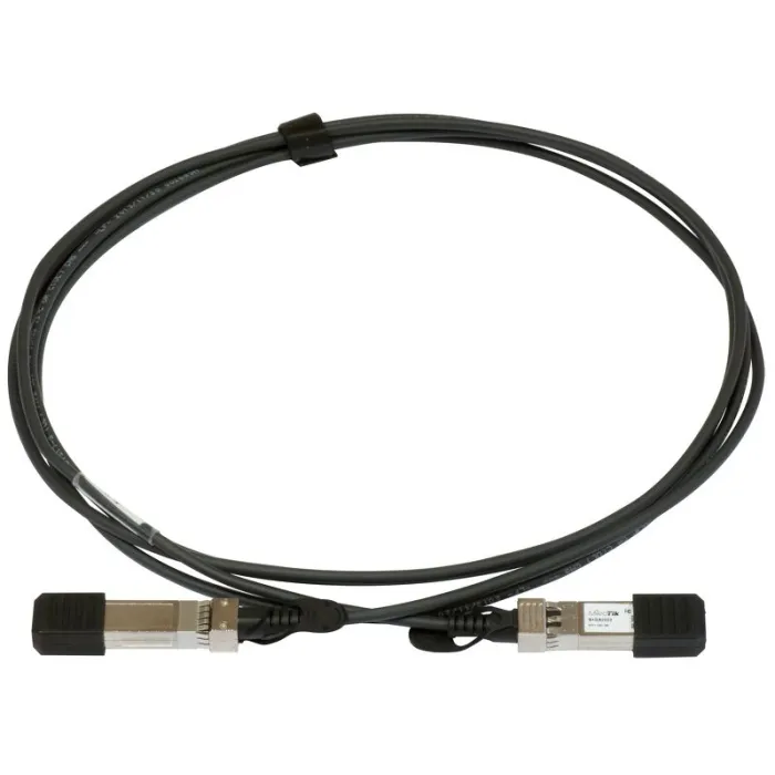 MikroTik XS+DA0001 Direct Attach (DAC) кабел – SFP/SFP+/SFP28, 1 m, 1G/10G/25G