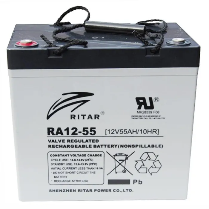 Оловна Батерия /за електрически колички/ (EV12-55) AGM  12V / 55Ah -229 / 138 /211 mm  RITAR