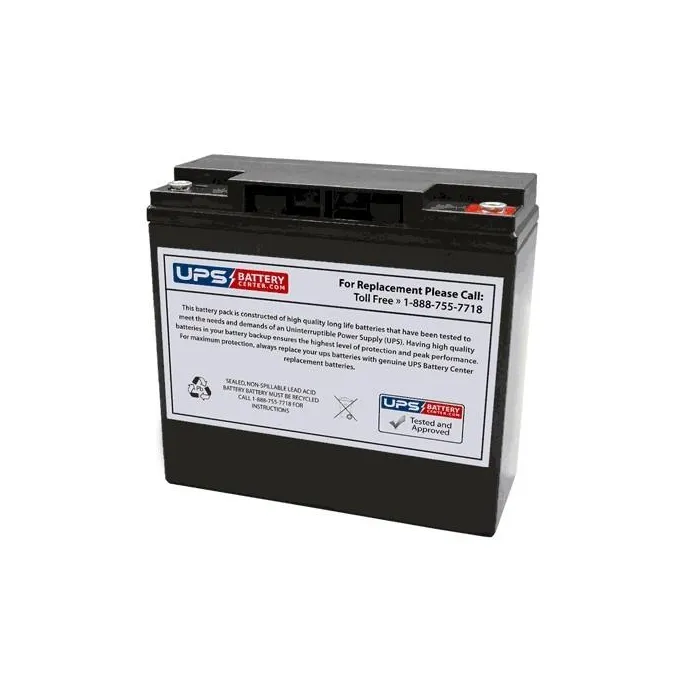 Оловна Батерия /за електричезки колички/ (EV12-18) AGM  12V / 18Ah  181/77/167 mm F13(M5)  RITAR