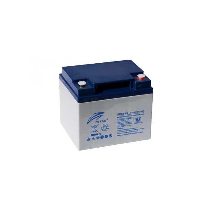 Оловна Гелова Батерия (EV12-45) AGM  12V / 45Ah -198 / 166 /169 mm  RITAR