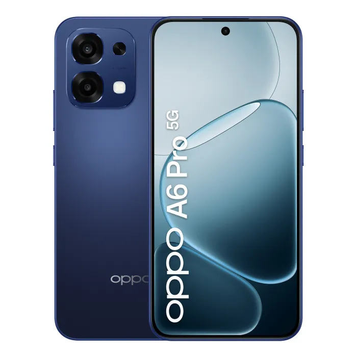 Смартфон OPPO A6 Pro 5G, 8GB RAM, 256GB, 6.57" AMOLED 120Hz, камера 50MP, батерия 7000mAh, SUPERVOOC 80W, Stellar Black