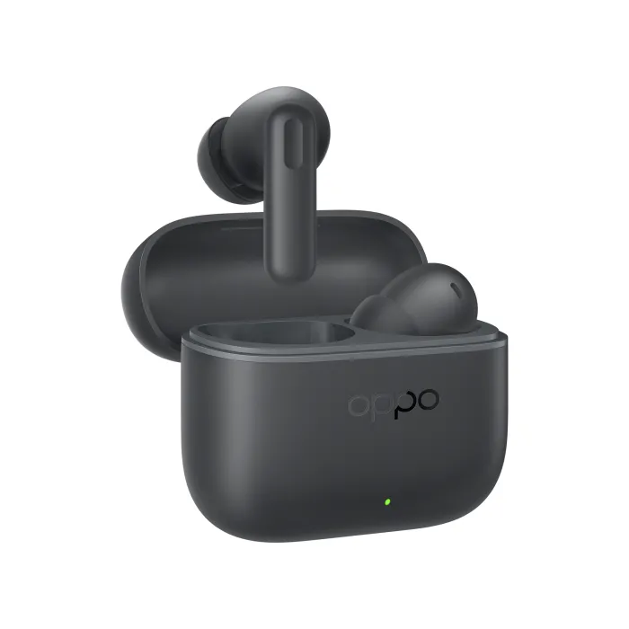 Безжични TWS слушалки OPPO Enco Bud3 Pro, Graphite Grey, микрофон, 12,4 mm динамичен драйвер, Bluetooth 5.4, до 54 часа възпроизвеждане, IP55