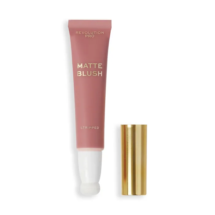 Revolution Pro Iconic Matte Cream Blush Wand Stripped Pink кремообразен руж 15 мл