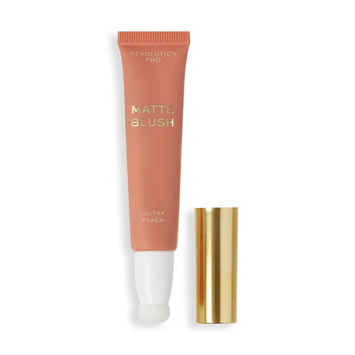 Revolution Pro Iconic Matte Cream Blush Wand Sultry Peach кремообразен руж 15 мл