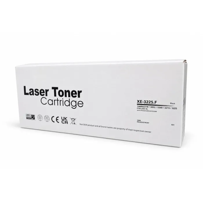 Съвместима тонер касета XEROX XE-3225.F, черна, 3000 копия, за WorkCentre 3215/3225 и Phaser 3052/3260