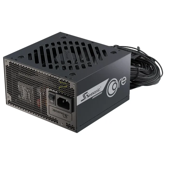Seasonic CORE BC-850 ATX 3.1 захранване 850W 80 PLUS Bronze, PCIe 5.1 (12V-2x6), фиксирани кабели