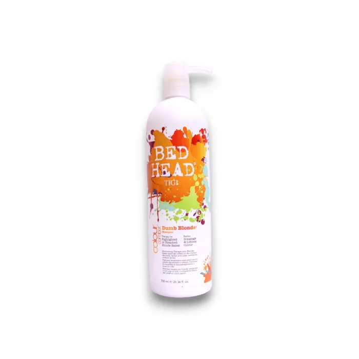 TIGI Bed Head Dumb Blonde шампоан за химически третирана и руса коса 750 мл