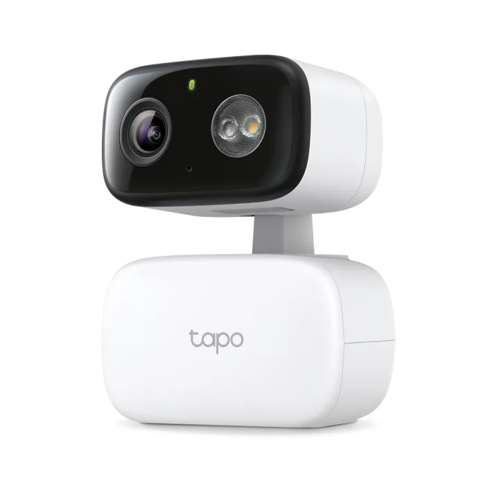 TP-Link Tapo C206 вътрешна/външна Wi-Fi камера 1080p Pan/Tilt, Color Night Vision, AI детекция, RTSP/ONVIF, microSD до 512GB, IP65