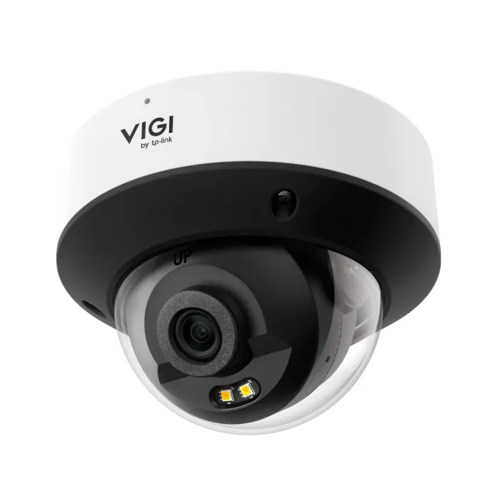 TP-Link VIGI InSight S225(2.8mm) 2MP пълноцветна куполна мрежова камера, Full HD, IP67, IK10