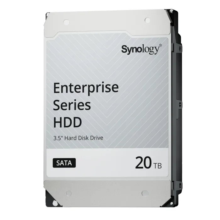 Твърд диск за NAS Synology HAT5310 Plus Series, 20 TB, 7200 rpm, SATA3 6 Gb/s, трансфер до 281 MB/s, 3.5", буфер 512 MB