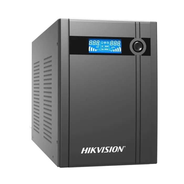 UPS Hikvision DS-UPS3000 3000VA/1800W, AVR, LCD, USB, 4 изхода
