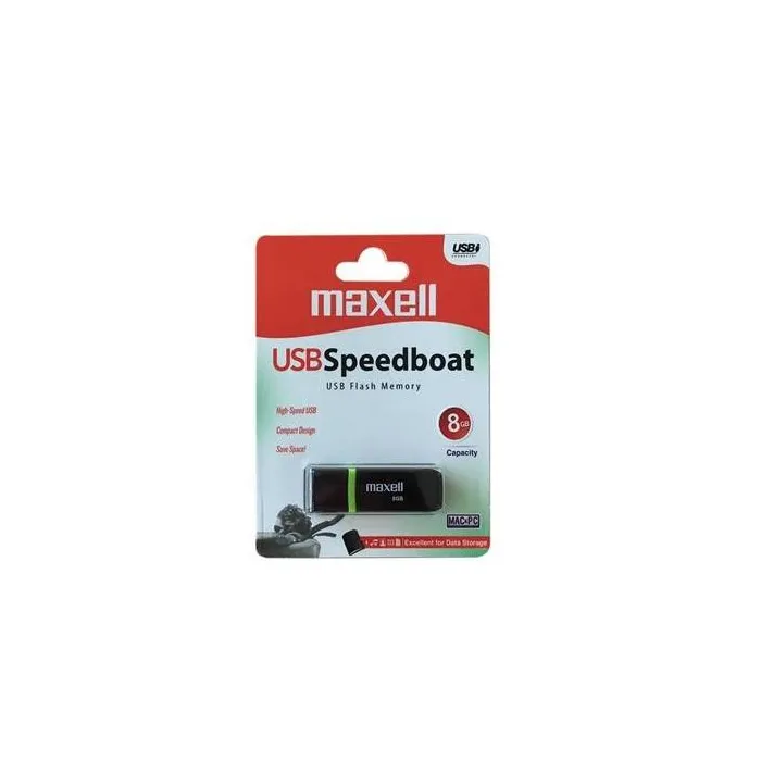 USB памет MAXELL SPEEDBOAT, USB 2.0, 8GB