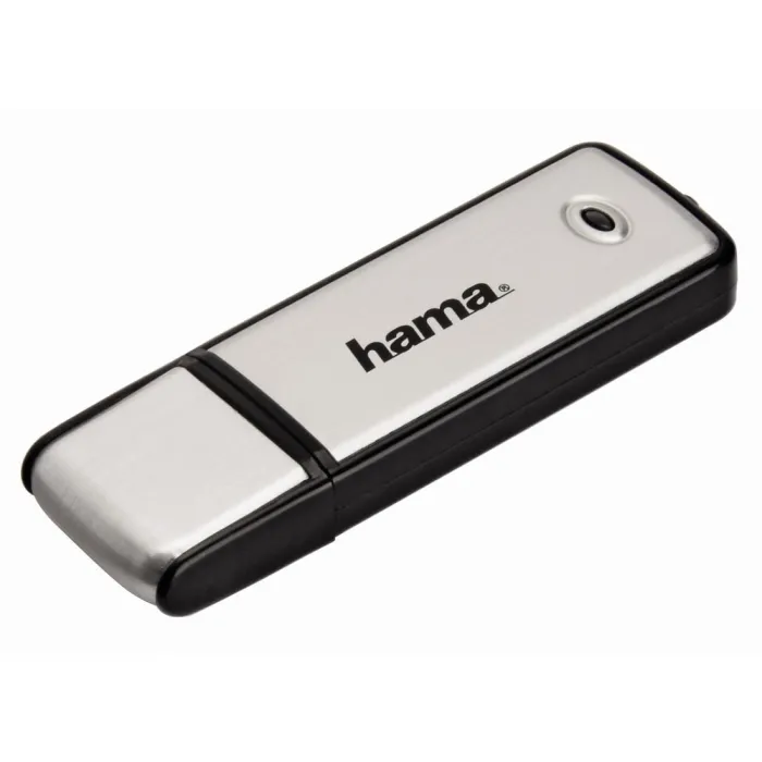 USB памет HAMA Fancy, 16GB, Черен/Сребрист